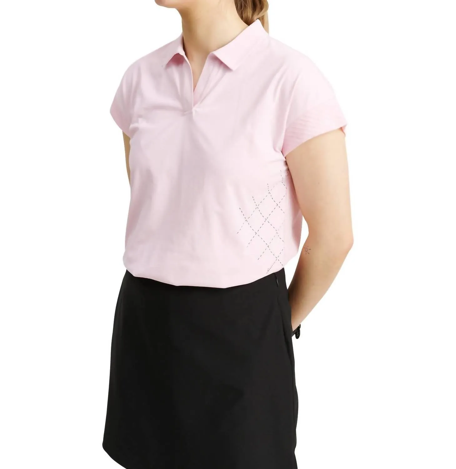 Abacus Sportswear Us - Women Erin Loosefit Cupsleeve Tee
