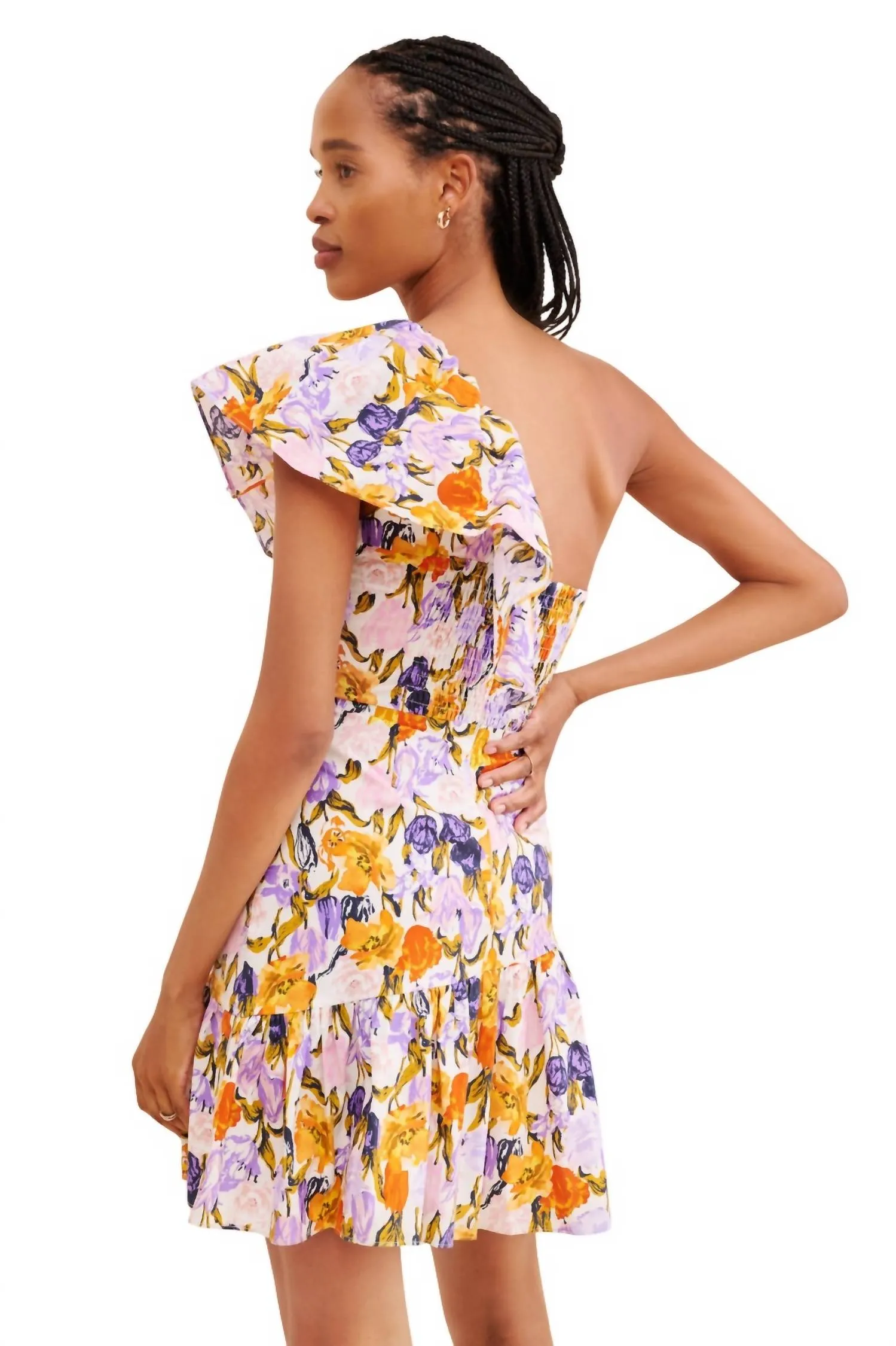 Adelyn Rae - Kylie One Shoulder Mini Dress