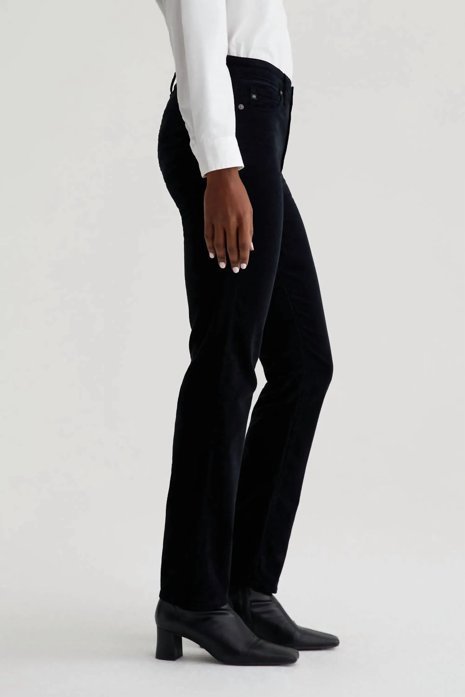Ag Jeans - Mari Hi Rise Straight Cord Jeans
