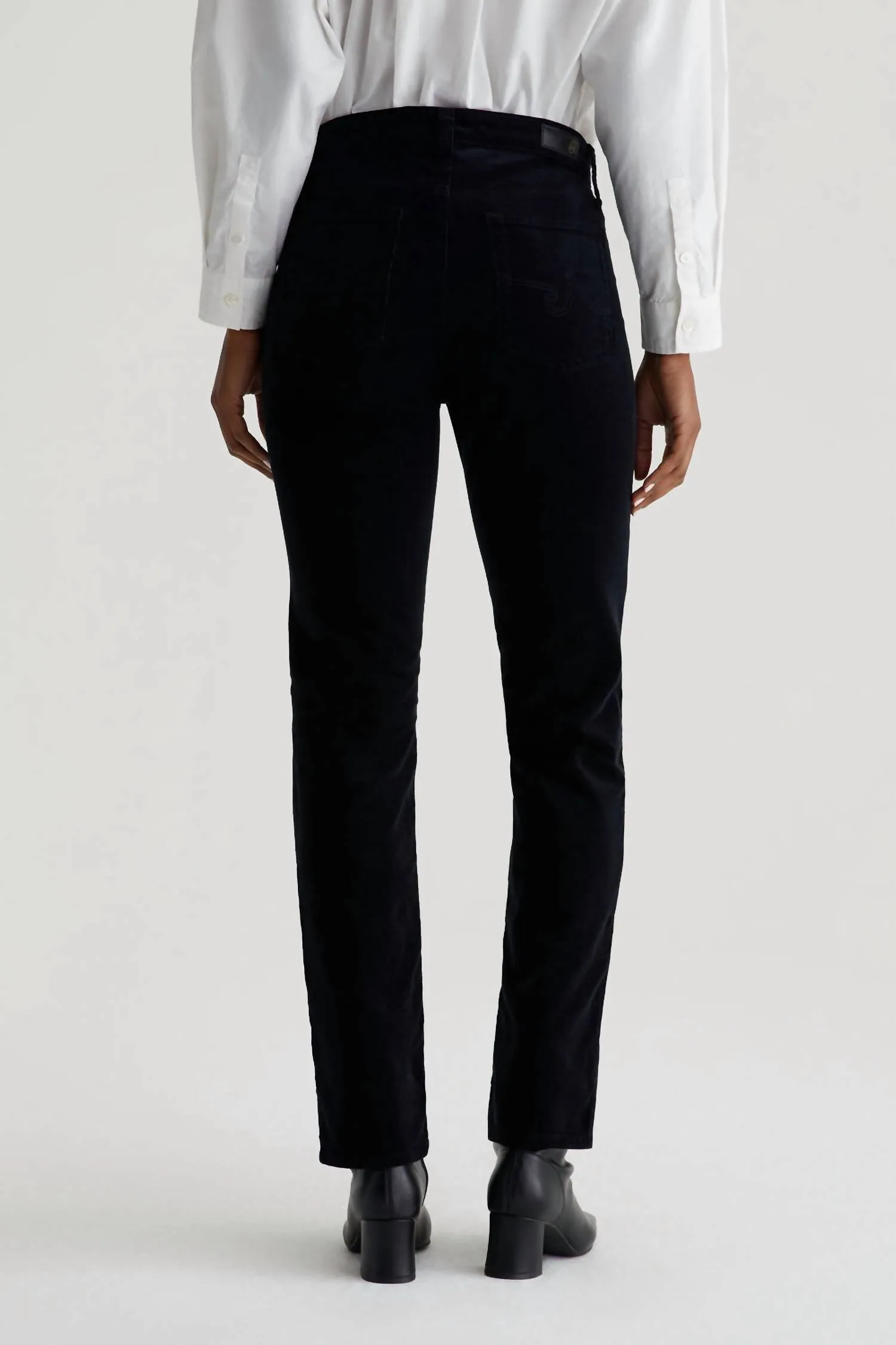 Ag Jeans - Mari Hi Rise Straight Cord Jeans