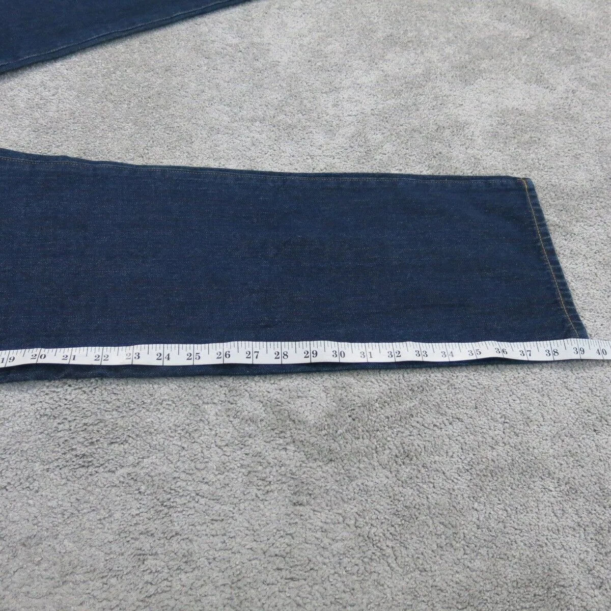 American Eagle Mens Straight Leg Jeans High Rise 100% Cotton Blue Size W31XL32