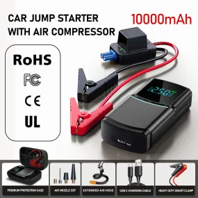 Color: 10000mah Black - Automobile Emergency Start Power Source