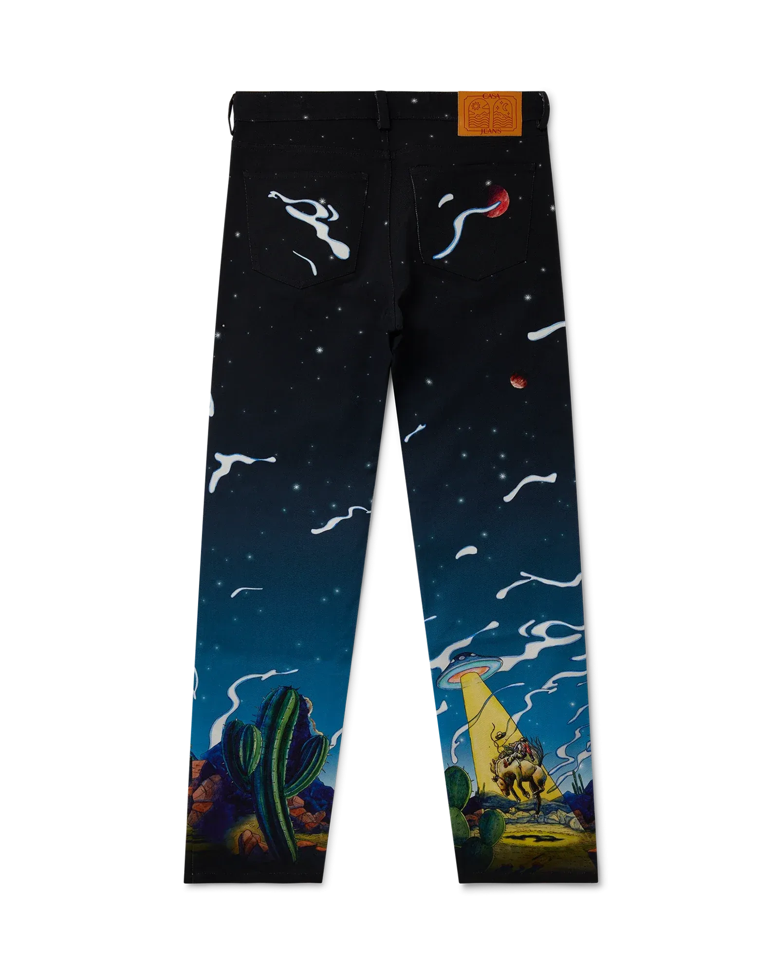 Cowboy De L'Espace Straight Leg Jeans