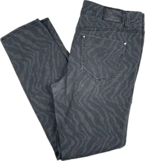 DKNY 'Jegging' Tiger Print Stretch Jeans- Size 12