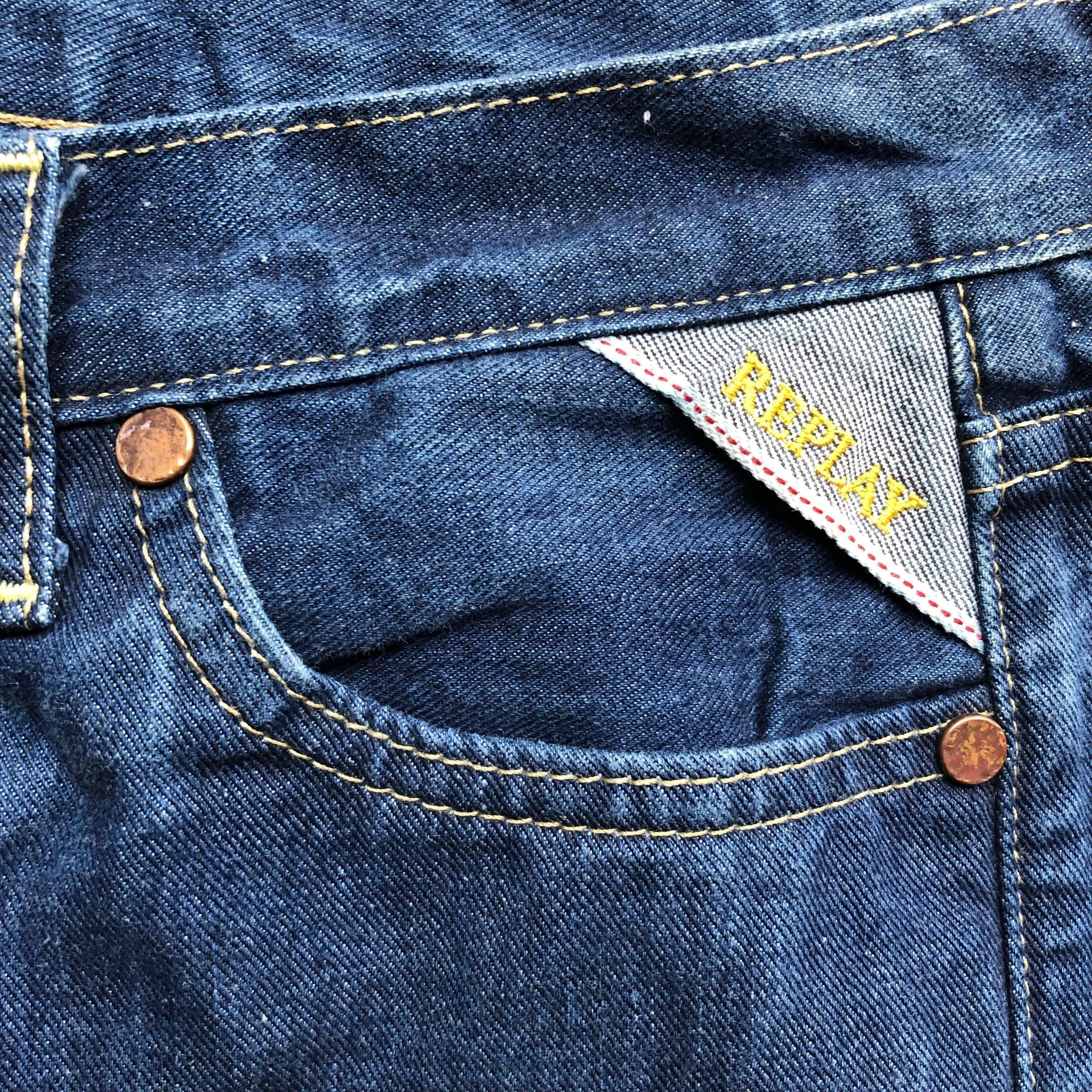 Embellished Replay Denim Jeans- Size 27/32