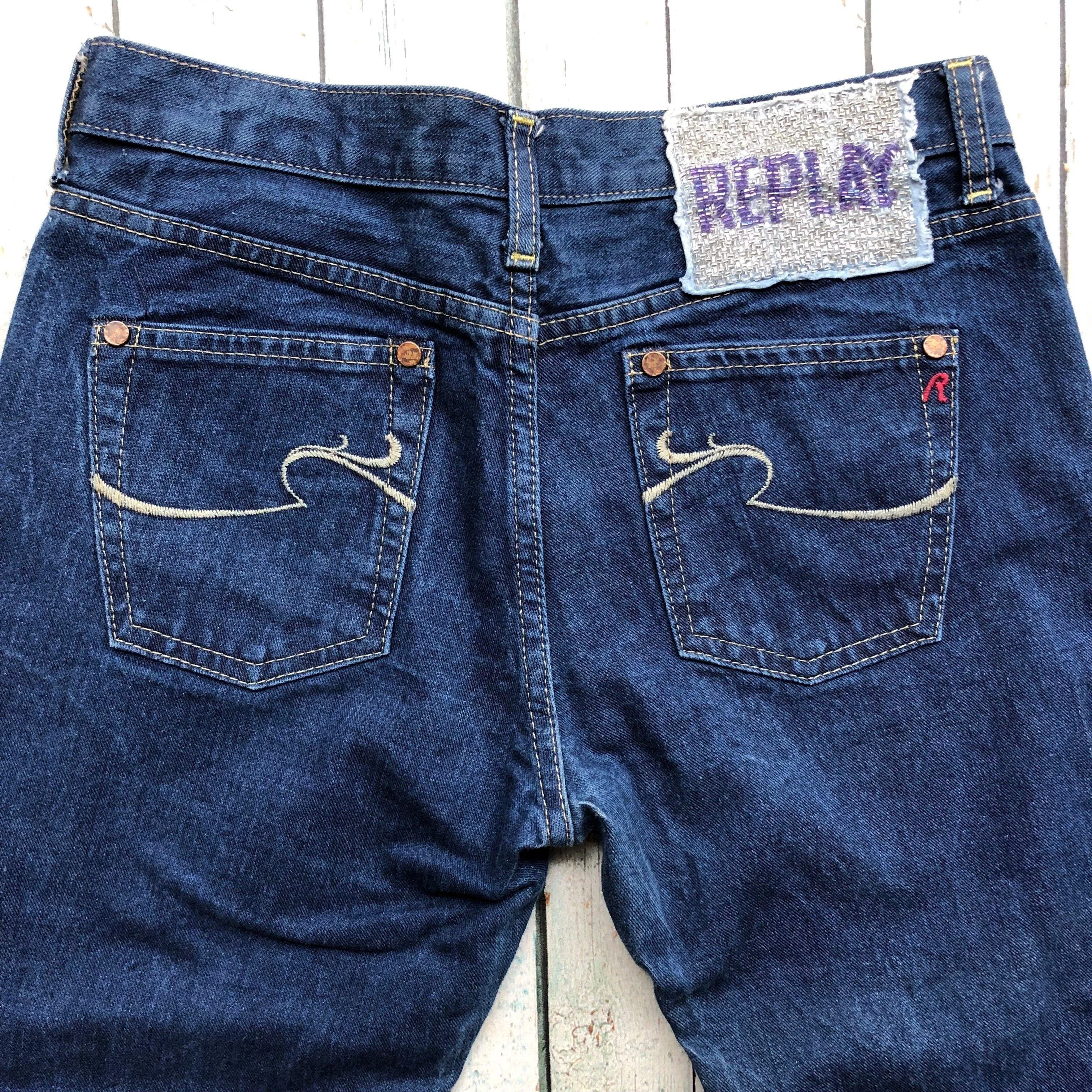 Embellished Replay Denim Jeans- Size 27/32