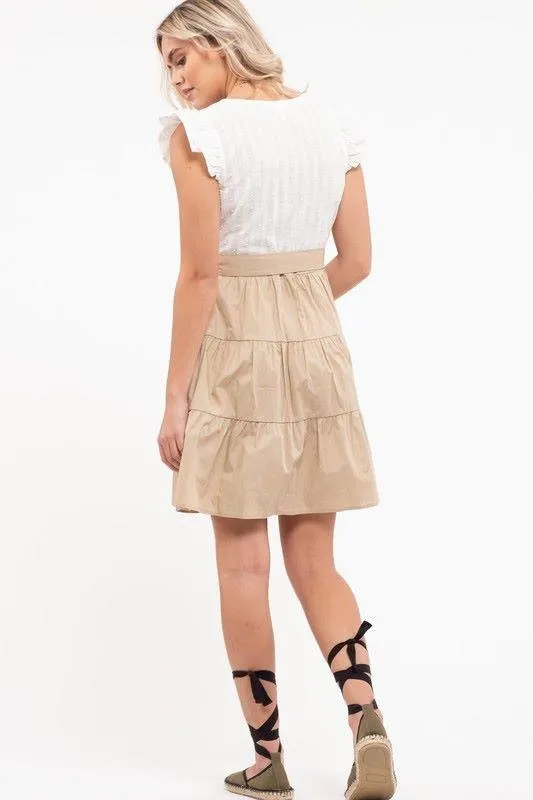 FINAL SALE -  Fawn of You Button Down One Piece Dress