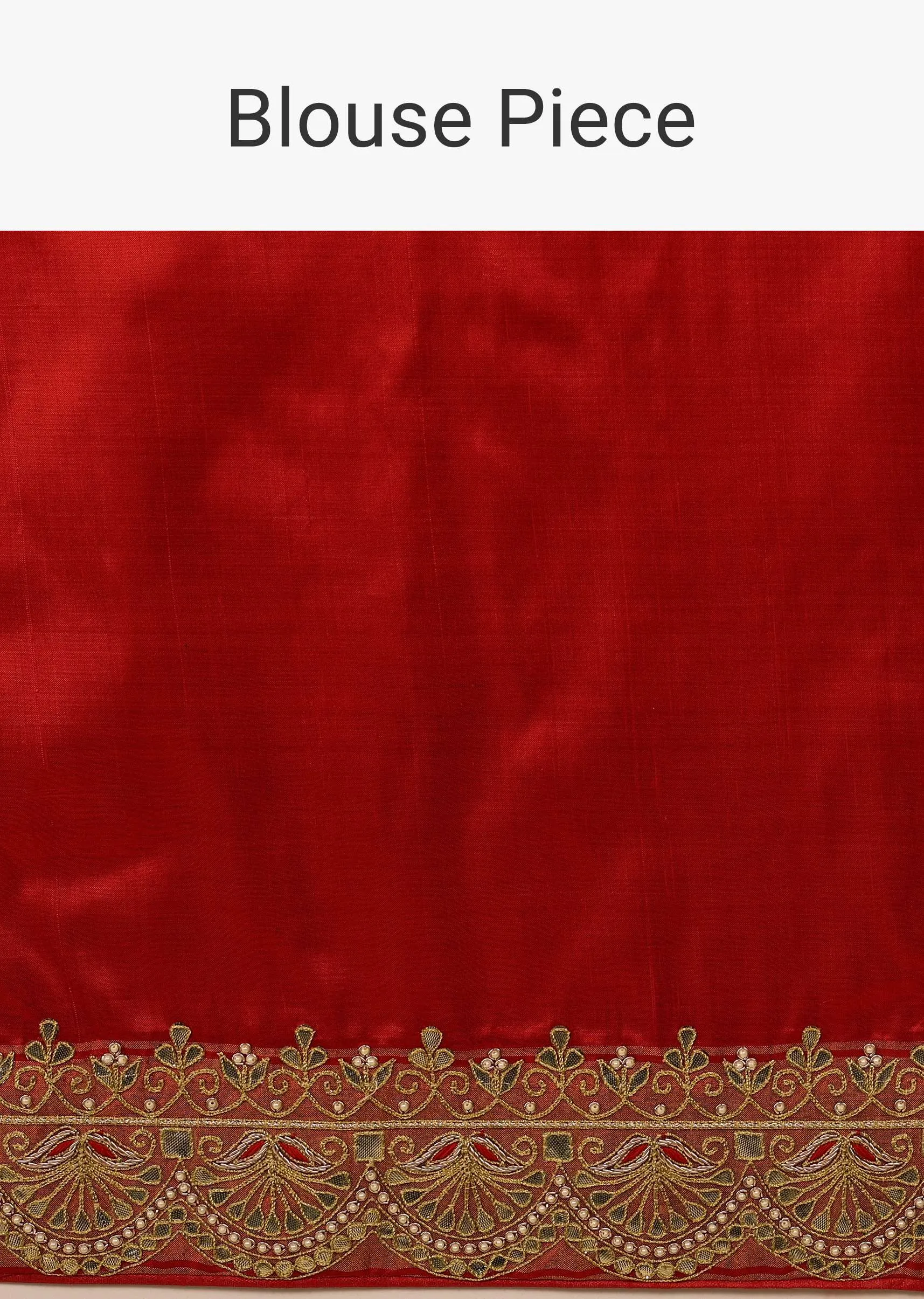 Fire Orange Saree In Pure Silk With Handloom Patola Weave And Ikat Embroidery