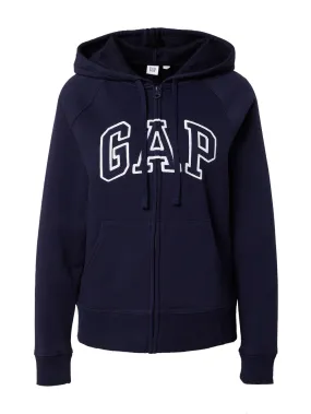 GAP zip-up sweatshirt, navy