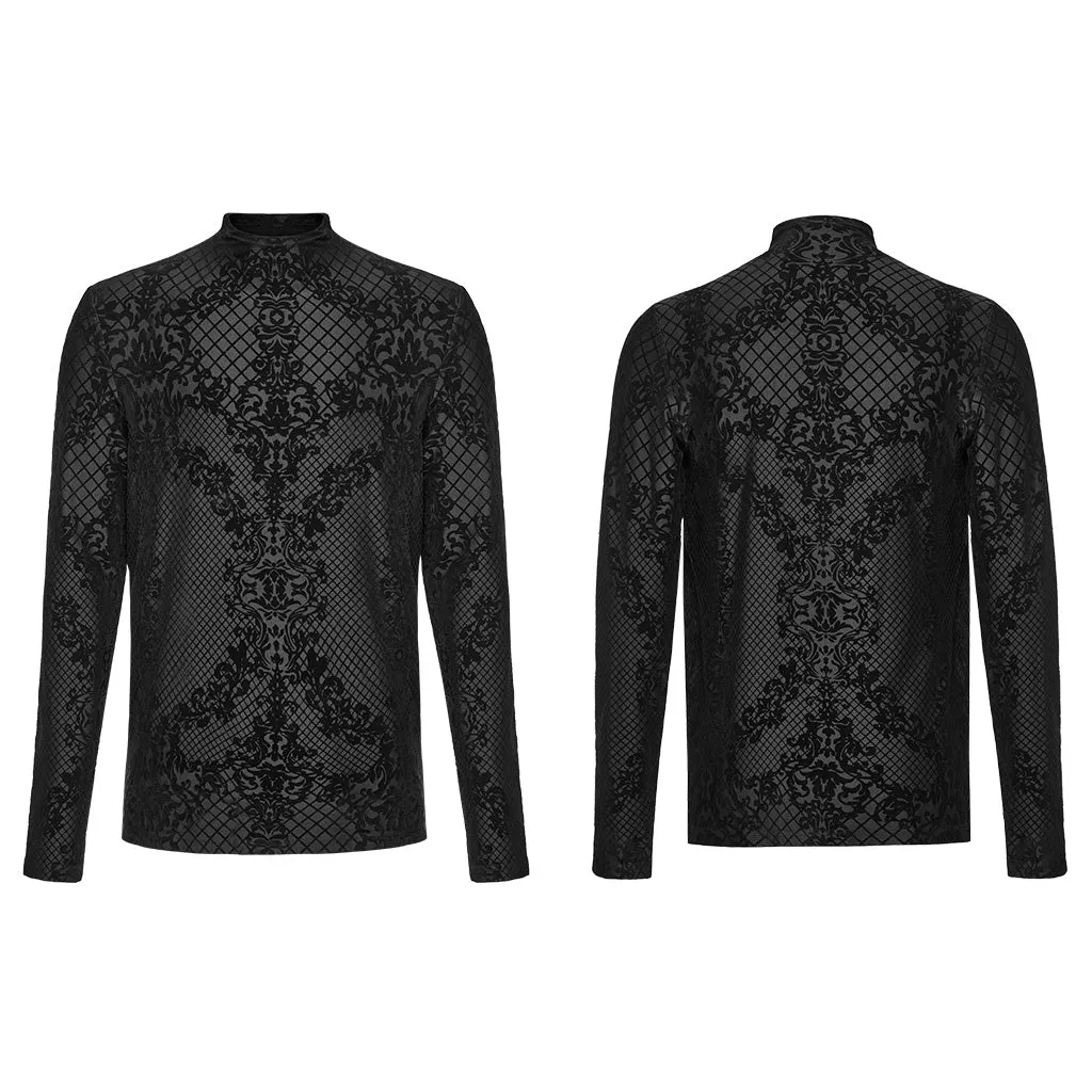 Goth Flocking T-shirt WT-830TCM