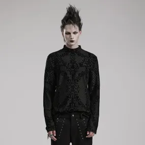 Goth Flocking T-shirt WT-830TCM