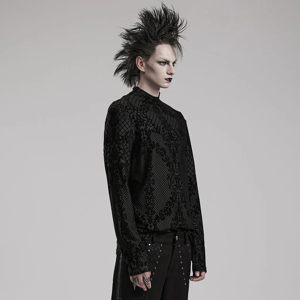 Goth Flocking T-shirt WT-830TCM