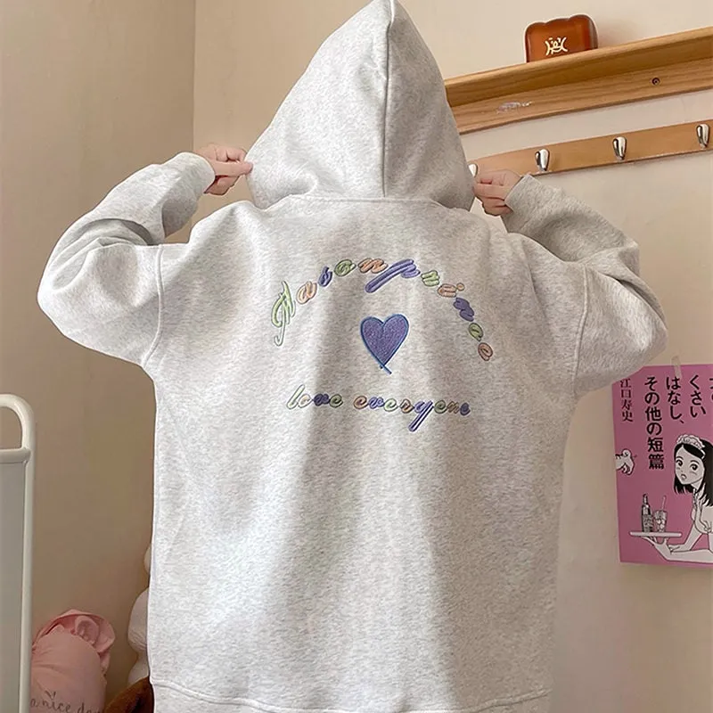 Japanese Mori Girl Style Candy-Colored Embroidered Jacket