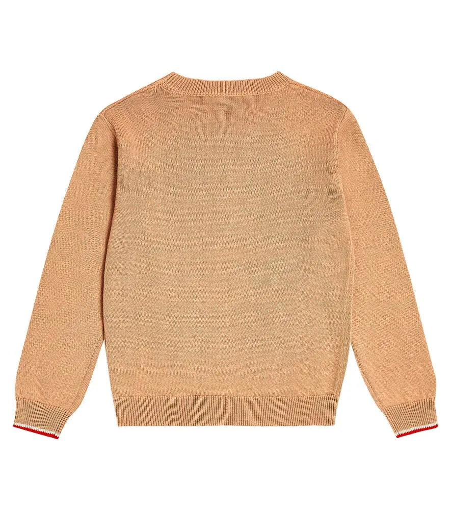 Liewood Omaha cotton sweater, neutral