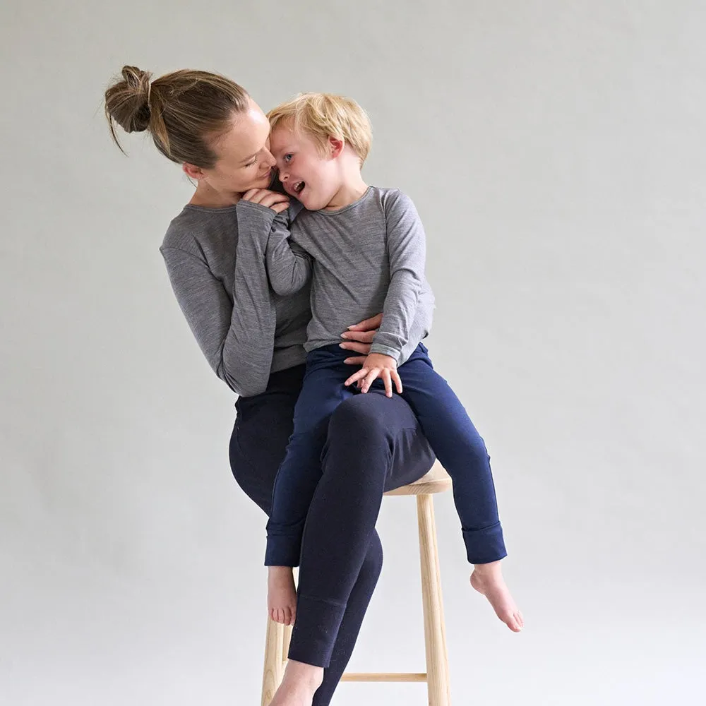 Merino Long Sleeve | Grey Marle