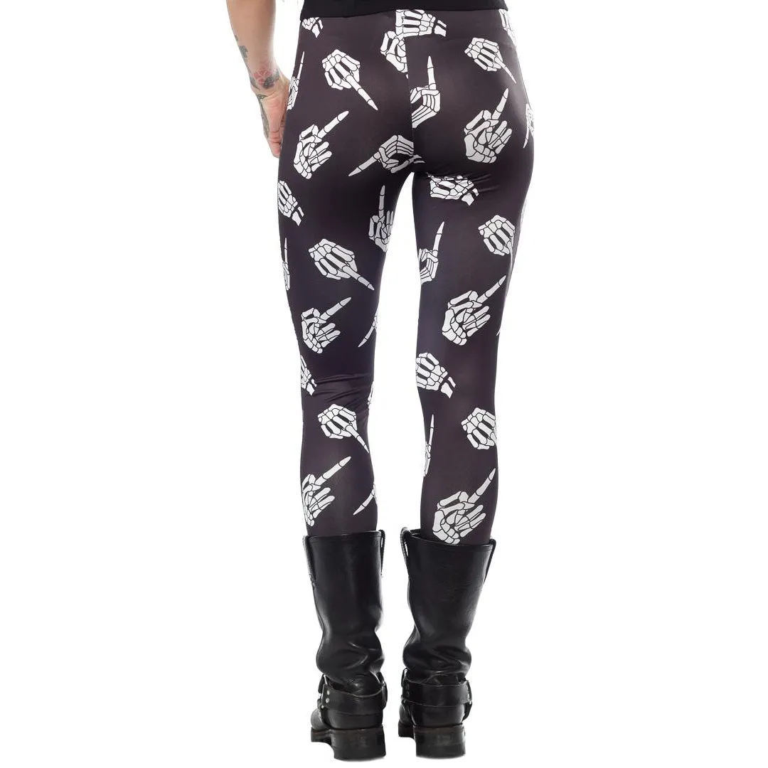 No Bones About It Womens Leggings