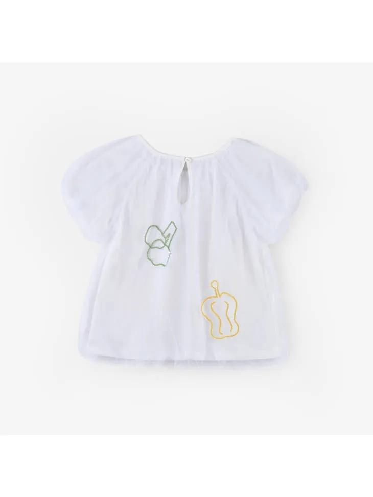 Pearl Veggie Blouse