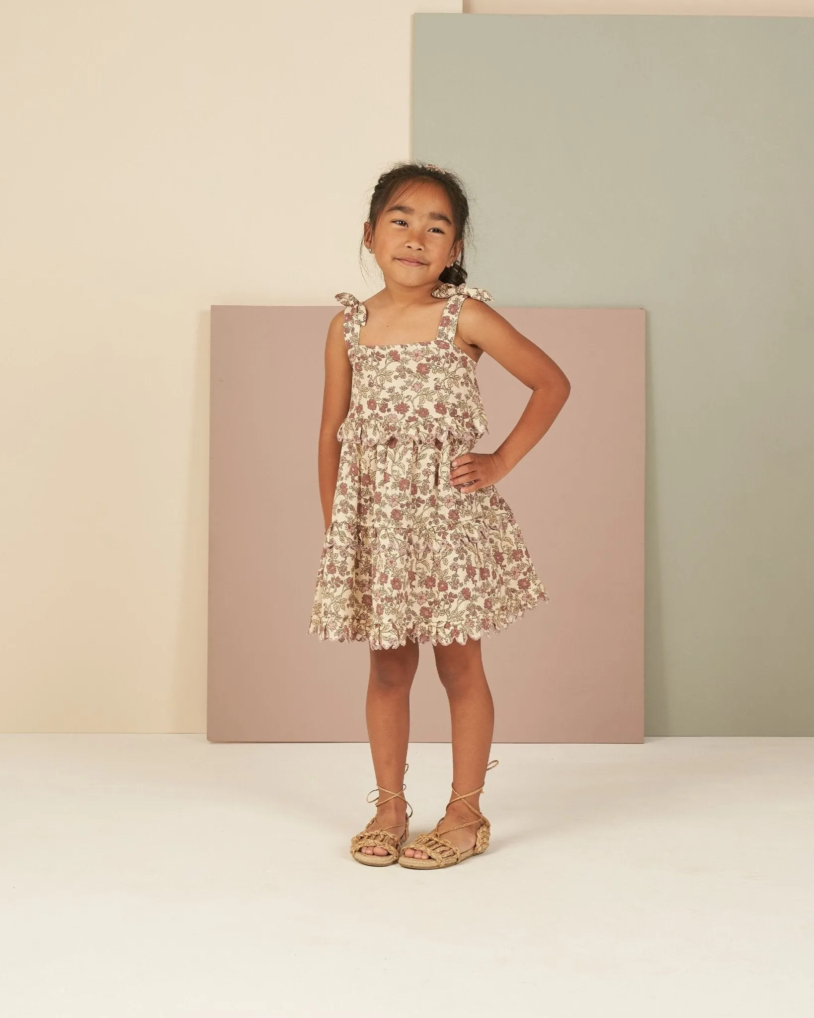 Rylee   Cru Ruffle Swing Dress