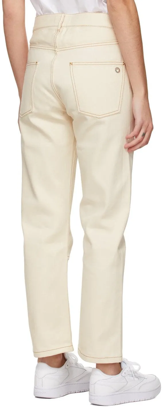 Ã‰tudes Off-White Corner Jeans